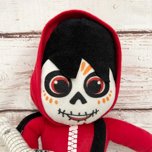 DISNEY PIXAR Coco Miguel Dia De Los Muertos Plush - Picture 2 of 5